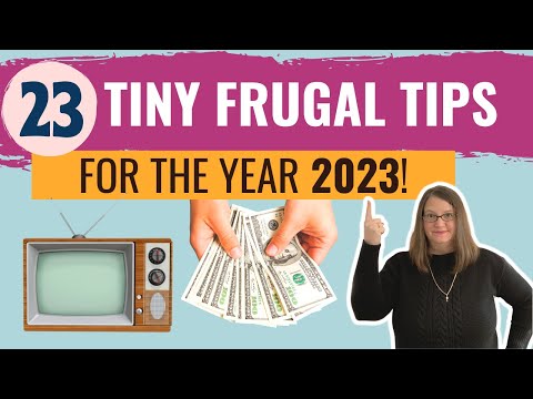 23 BEST Tiny Frugal Living Tips  To Save Money (2023)