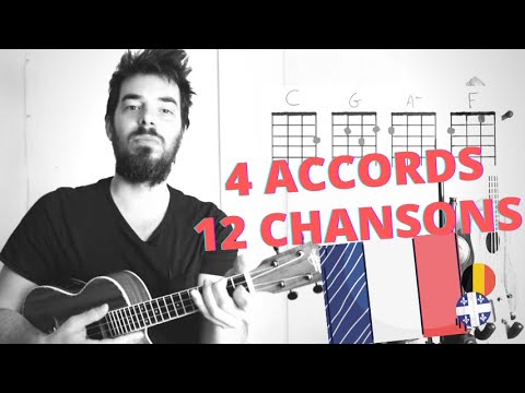 Boucle Magique C G Am F ! 4 Accords 12 Chansons françaises au ukulélé !