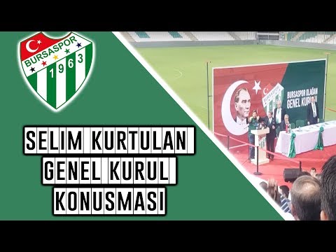 Thumbnail for Selim Kurtulan Genel Kurul Konuşması | Bursaspor Kongrede Ortalık Karıştı !