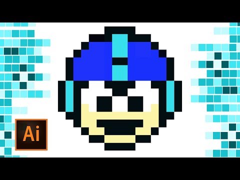 Thumbnail for How to Make 8 bit Pixel Art in Adobe Illustrator