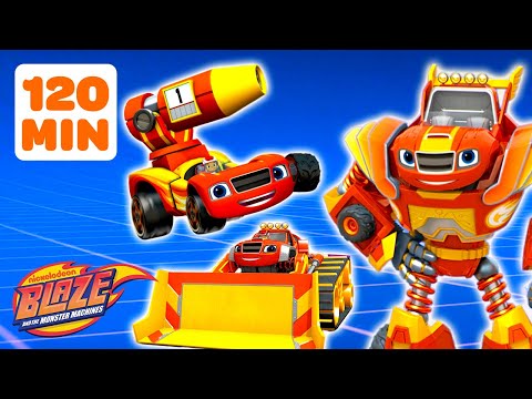 120 MINUTES of Blaze's MONSTER Machine Transformations! ????️???? | Blaze and the Monster Machines