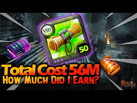 50x 8.3 SOLO DUNGEON! TOTAL COST 56M! EPIC INVADE FIGHTS! | ALBION ONLINE | #172