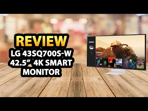 LG Smart 43SQ700S-W 42.5" Smart LED IPS UltraHD 4K Monitor ✅ Review