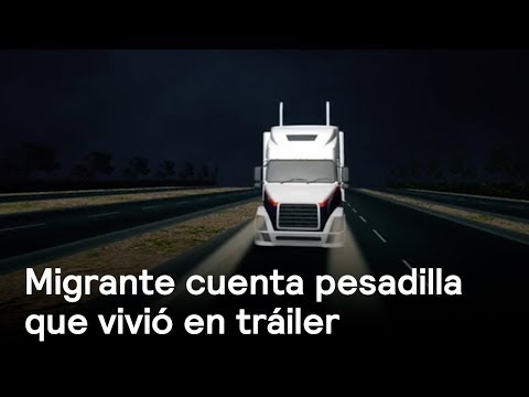 Migrante que estuvo adentro de tráiler en Texas cuenta la historia - En Punto con Denise Maerker