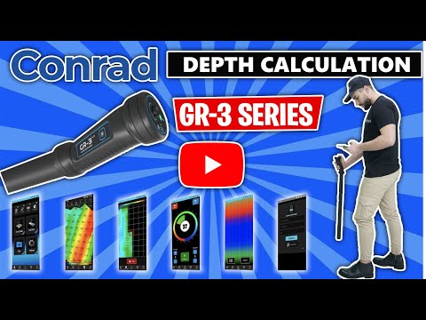 Conrad GR-3 Series Deep Seeking Ground Scanning Detectors: Depth Calculation