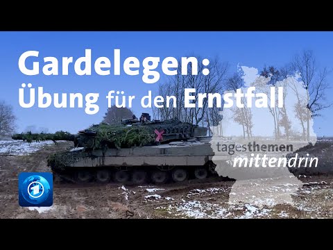 Gardelegen: Übung für den Ernstfall | tagesthemen mittendrin