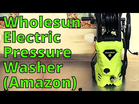 Thumbnail for Wholesun 3000PSI Pressure Washer Review | Amazon Electric Pressure Washer