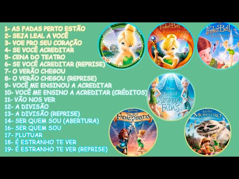 PLAYLIST - Todas as músicas dos filmes de Tinker Bell