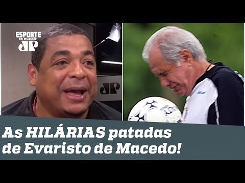 Histórias do Vampeta: as melhores PATADAS do &quot;delicado&quot; Evaristo de Macedo!