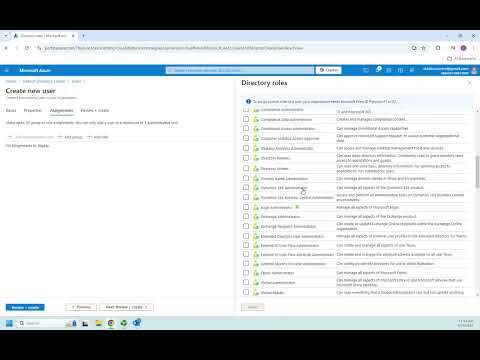 Working with Azure users