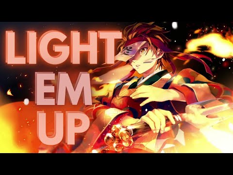 Thumbnail for Fall Out Boy - Light 'Em Up (Nightcore) (Lyrics)