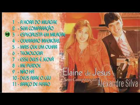 Thumbnail for Elaine de Jesus & Alexandre Silva - SEM COMPARAÇÃO - CD Completo