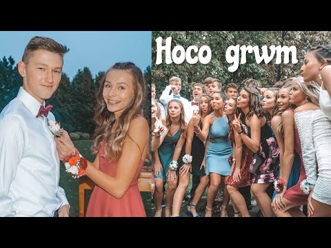 Thumbnail for get ready w/ me for homecoming! (freshman year)