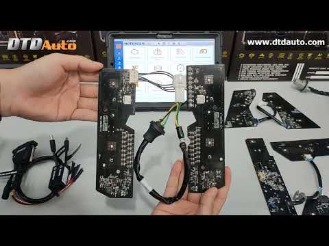 How to check basic LED head lighting system by MOTOSCAN TAB LED lighting system