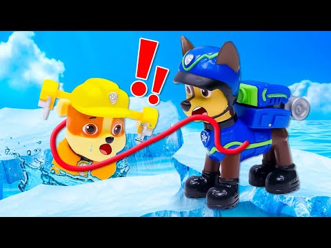 Thumbnail for ¡Rubble de Paw Patrol está en peligro! Máster Pum Pum. Video de la Patrulla Canina para niños