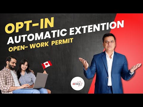 How to Opt-In for Open Work Permit Extension | #SOWP #OpenWorkPermit