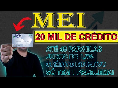 MEI - Cartão BNDES, A Melhor Oportunidade Pra Alavancar Seus Negócios é Essa, Mas Assista o Vídeo!