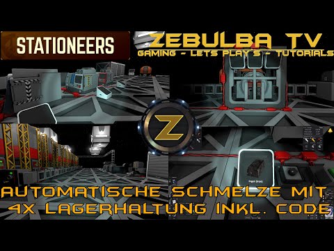 Stationeers Tutorial - Automatische Schmelze + Lagerhaltung in den Maschinen - Automatik Furnace