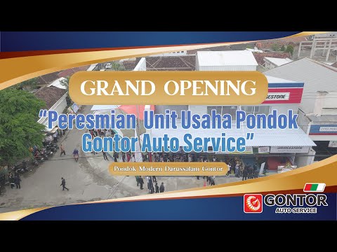 Gontor Resmikan Operasional Gontor Auto Service (GAS)