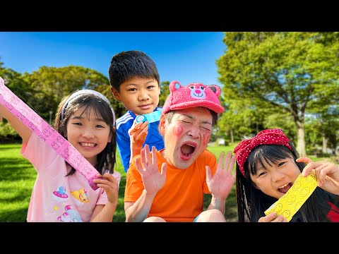 Thumbnail for お友だちと公園で仲良くあそんだよ!英語のうたメドレー Kids English Songs medley たけめいストーリーコラボ