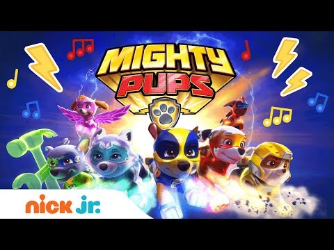 Thumbnail for PAW Patrol’s Mighty Pups ???? Theme Song | Music Video | Stay Home #WithMe | Nick Jr.