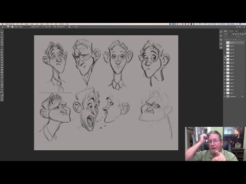 Live Drawing  - Character Design Tutorial!