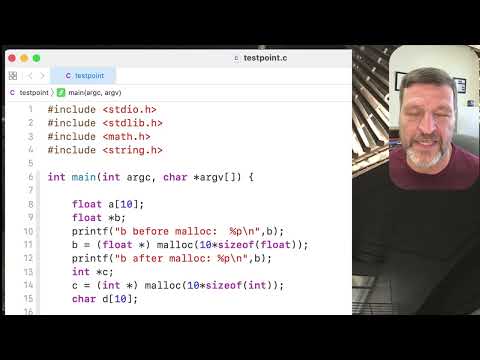 DrO C pointer array test