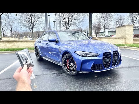 Thumbnail for 2023 BMW M3 Competition xDrive: Start Up, Exhaust, Test Drive, Walkaround, POV and Review