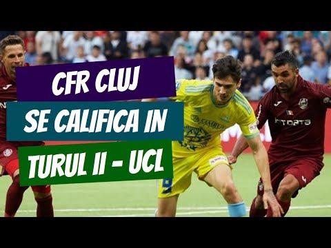 Thumbnail for CFR Cluj - Astana 3-1 / Calificare in turul II - UCL / Vezi rezumat HD