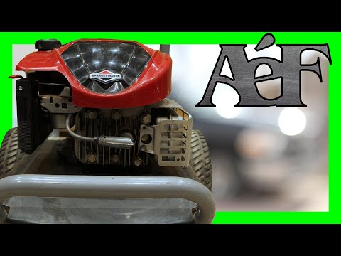Réparation d'un moteur Briggs and Stratton (démontage complet)