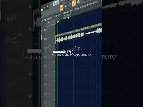 Thumbnail for Así suena la voz de JHAYCO en CORAZÓN ROTO Cuando le quitamos el beat