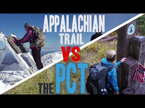 The Appalachian Trail vs The Pacific Crest Trail (PCT)