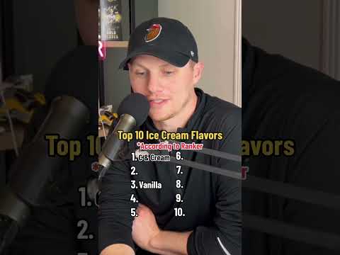 Top 10 Ice Cream Flavors *According to Ranker #fyp #icecream #Food #shorts #kib0shed #reels #tiktok