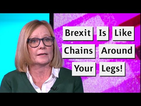 Hero Of The Week - Liz Webster Explains How Brexit Is Like Chains Around Your Legs!