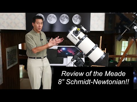 Ed Looks at a Vintage (ca. 2003) Meade LXD55 8" Schmidt-Newtonian!  How Does it Perform?