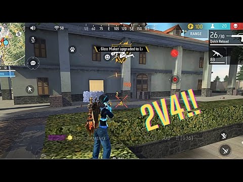 Thumbnail for PLAYING 2v4 WITH MY FRIEND???? MUST WATCH GAMEPLAY -GARENA FREE FIRE