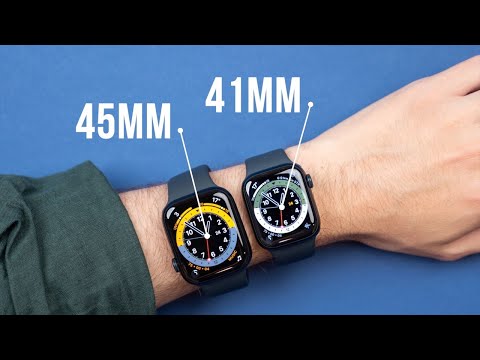 Thumbnail for Apple Watch Series 8 - Size Comparison on Wrist! (41mm vs 45mm)