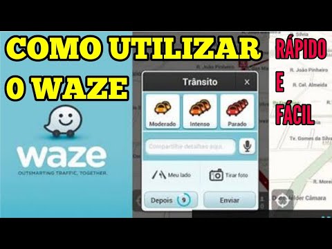 Como aprender a usar o Waze | colocando rota | melhor GPS automotivo