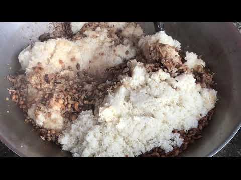 油飯製作-台灣辦桌美食/oil rice-Taiwanese catering