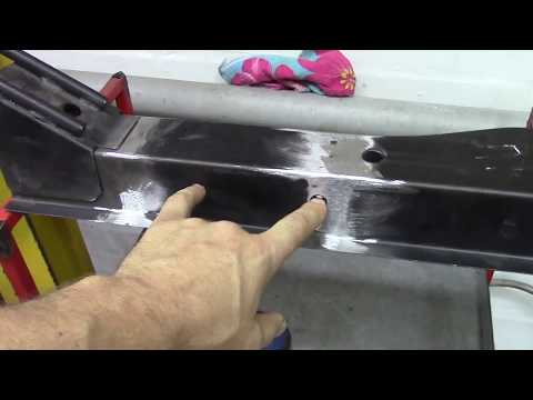 Thumbnail for Калина Кросс, вытяжка и отсверловка #2. Body repair after an accident.