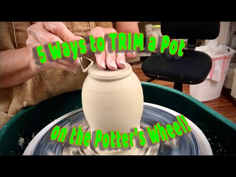 Thumbnail for 5 Ways to Trim a Cup or Cylinder on the Wheel- Demos Explained! (And Two Additional Bonus Methods!)
