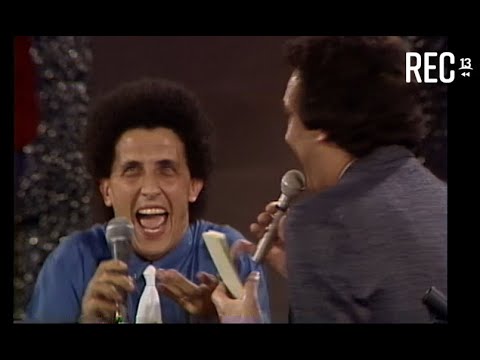Divertido momento de Gianni Bella en Aplauso (1980)