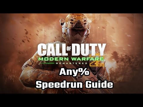 Call of Duty Modern Warfare 2 Remastered Speedrun Tutorial [Beginners Guide]