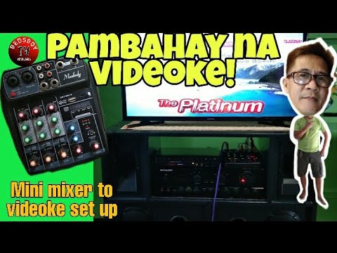 Thumbnail for How To Connect 4channels Mini Mixer Videoke Set Up At Home