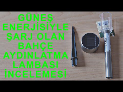 Thumbnail for Solar Led Bahçe Aydınlatma Lambası İncelemesi