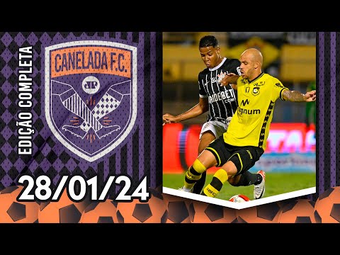 Thumbnail for Corinthians PERDE e se AFUNDA em crise; Palmeiras RECEBE o Santos pelo Paulistão | CANELADA