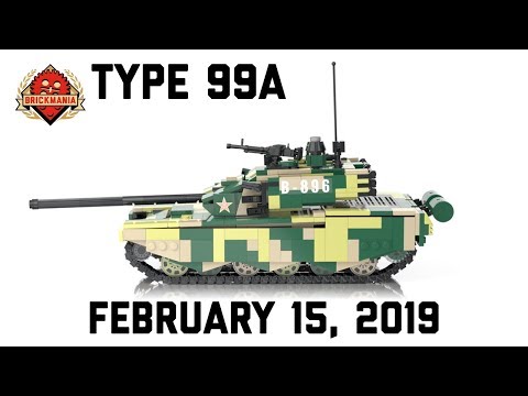 Thumbnail for Type 99A - Main Battle Tank - Custom Military Lego