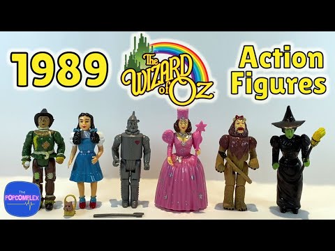 Unboxing 32 Year-Old 3.75" Wizard of Oz Action Figures From 1989 | Sky Kids Inc.