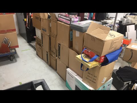 4/25/18 storage auction - units 2 and 3 unboxing