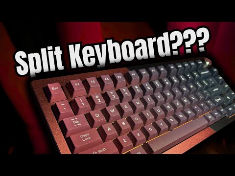 Thumbnail for KiiBOOM Loop75 Wireless Trimode Mechanical Keyboard with Split Aluminum Housing